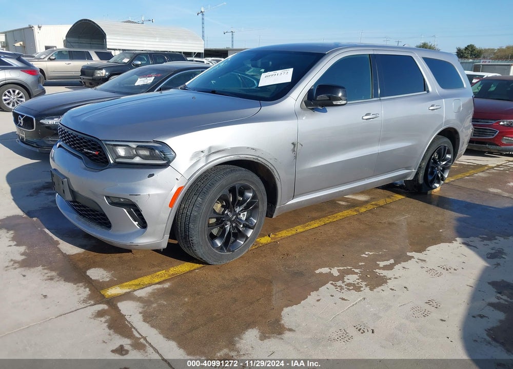 2021 DODGE DURANGO GT PLUS RWD VIN: 1C4RDHDG1MC760542