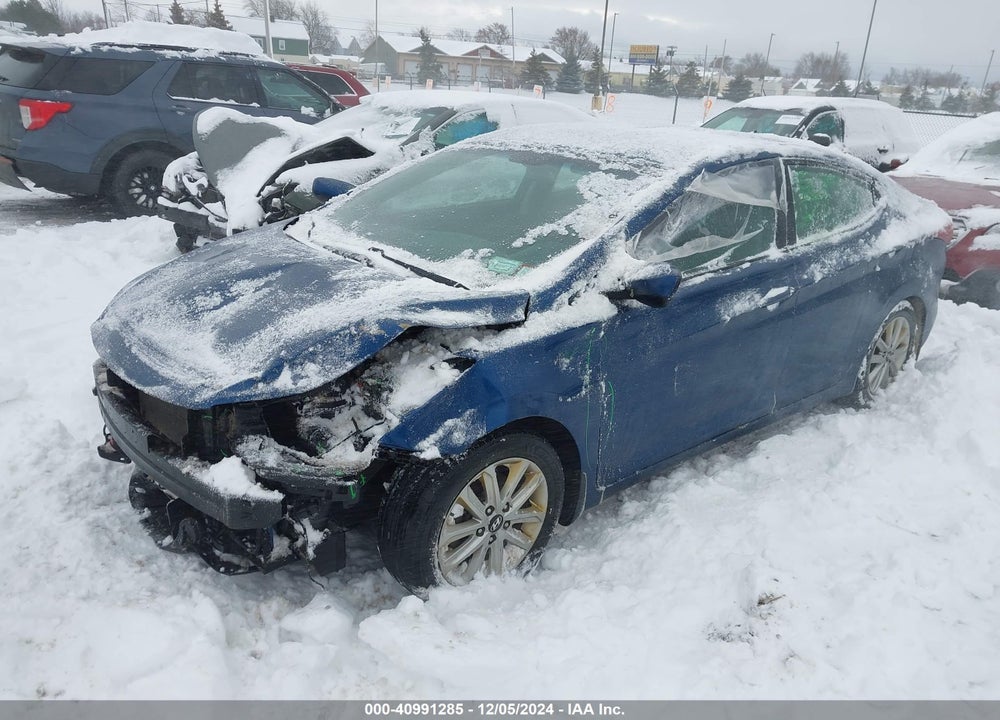 2015 HYUNDAI ELANTRA SE VIN: KMHDH4AE6FU381992