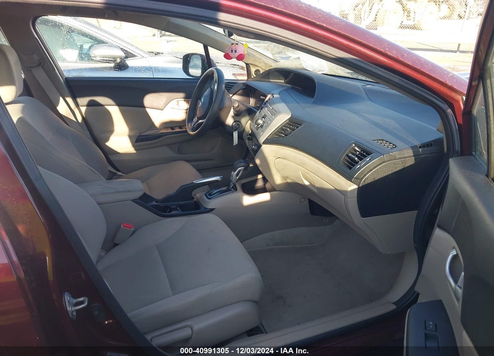 2012 HONDA CIVIC VIN: 19XFB2F82CE103154