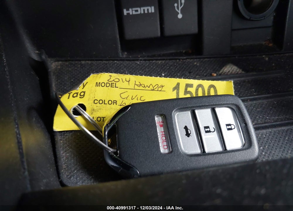 2014 HONDA CIVIC EX VIN: 2HGFG3B8XEH511651