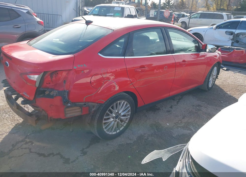 2012 FORD FOCUS SEL VIN: 1FAHP3H26CL450797