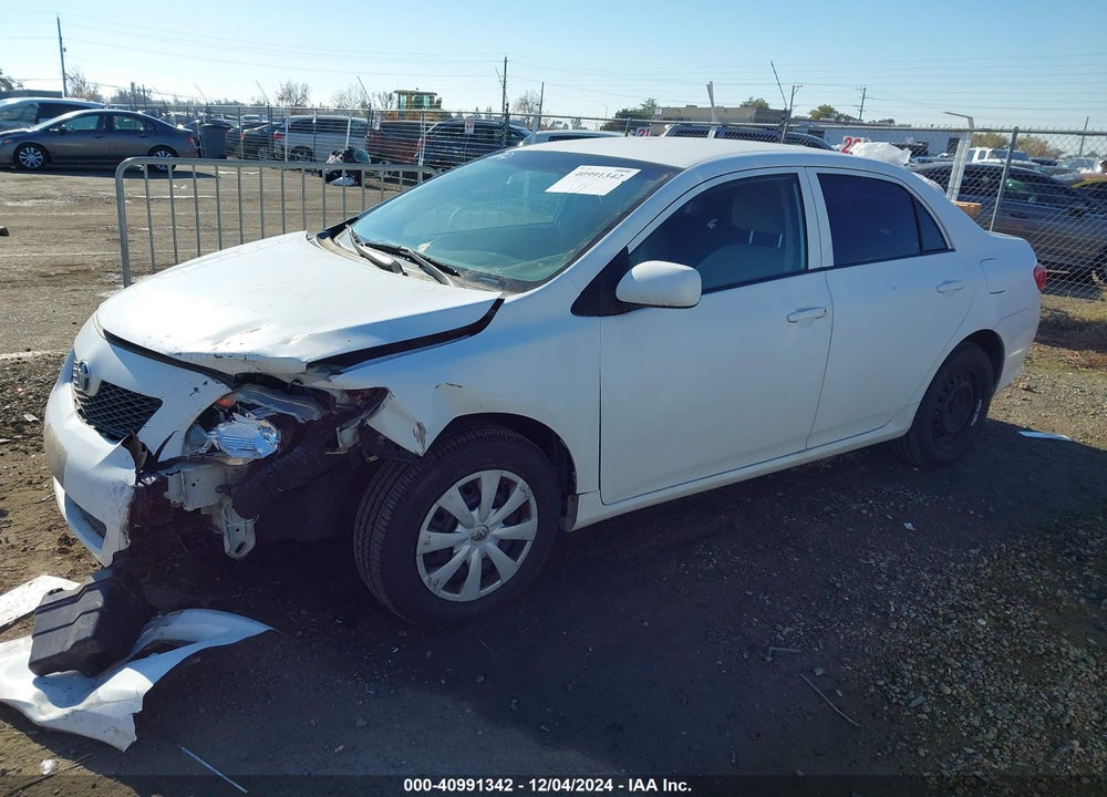 2010 TOYOTA COROLLA LE VIN: 1NXBU4EE8AZ190399