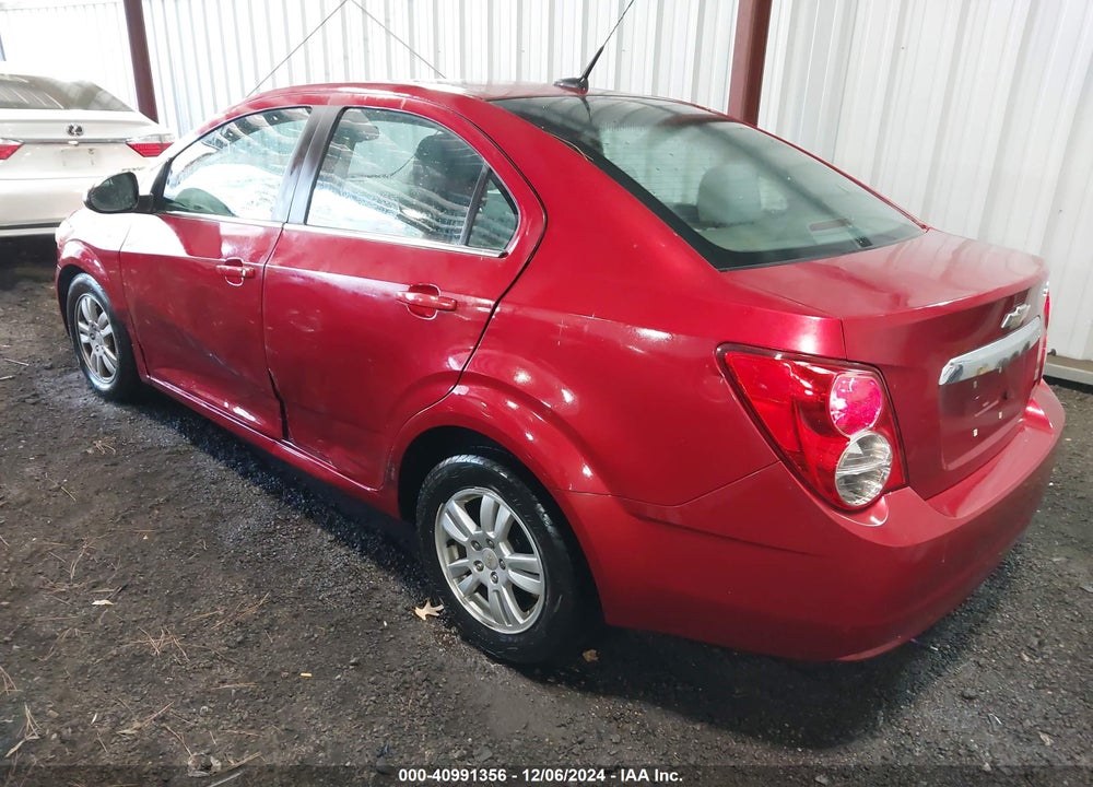 2012 CHEVROLET SONIC 1LT VIN: 1G1JD5SH5C4116843