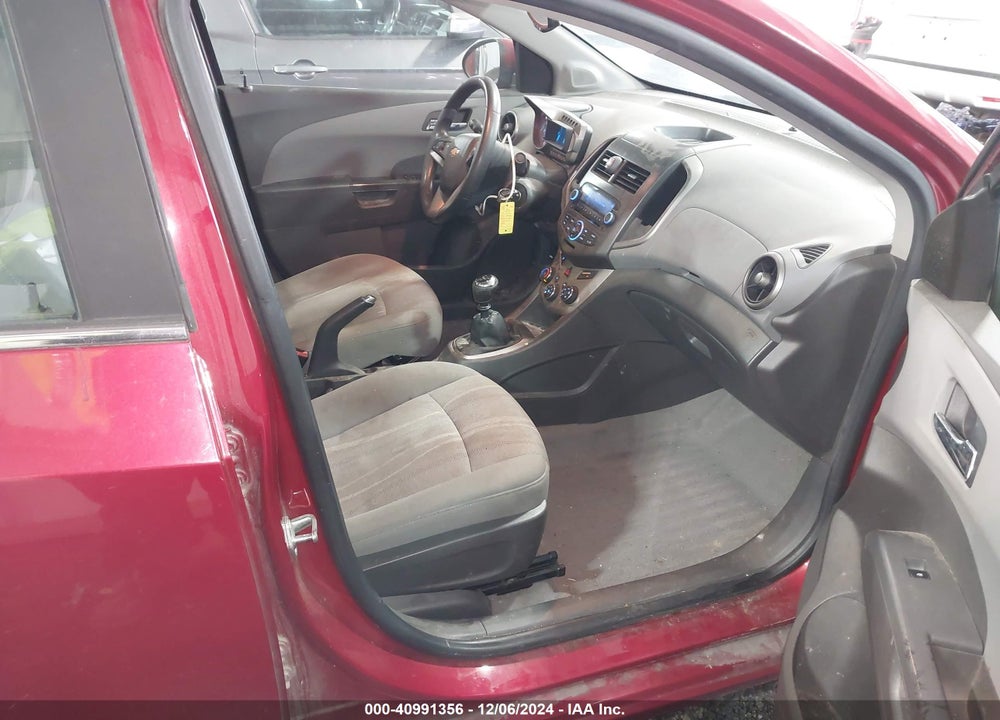 2012 CHEVROLET SONIC 1LT VIN: 1G1JD5SH5C4116843