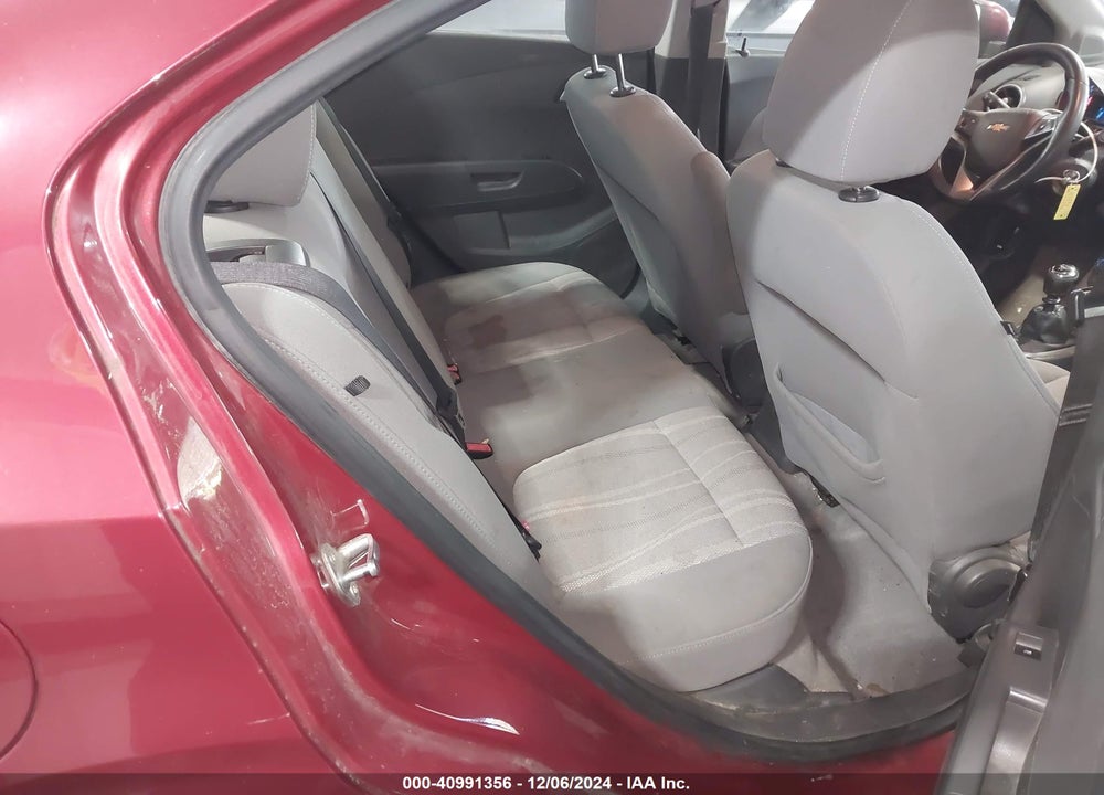 2012 CHEVROLET SONIC 1LT VIN: 1G1JD5SH5C4116843