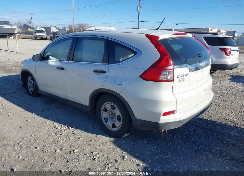 2016 HONDA CR-V LX VIN: 5J6RM4H36GL113004