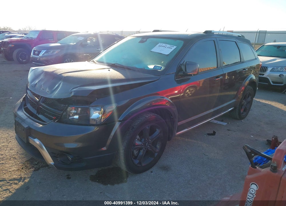 2019 DODGE JOURNEY CROSSROAD VIN: 3C4PDCGG1KT757809