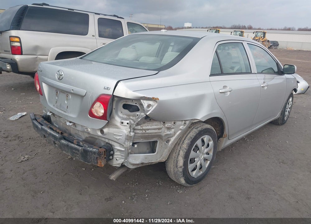 2009 TOYOTA COROLLA LE VIN: 1NXBU40E09Z079509