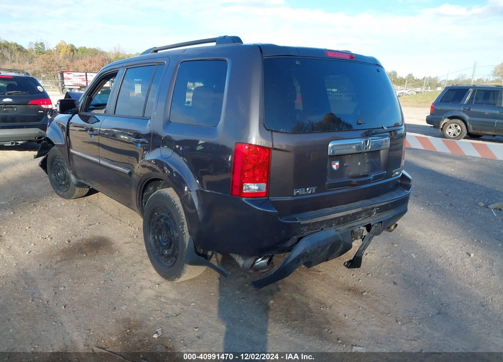 2013 HONDA PILOT TOURING VIN: 5FNYF4H94DB023994