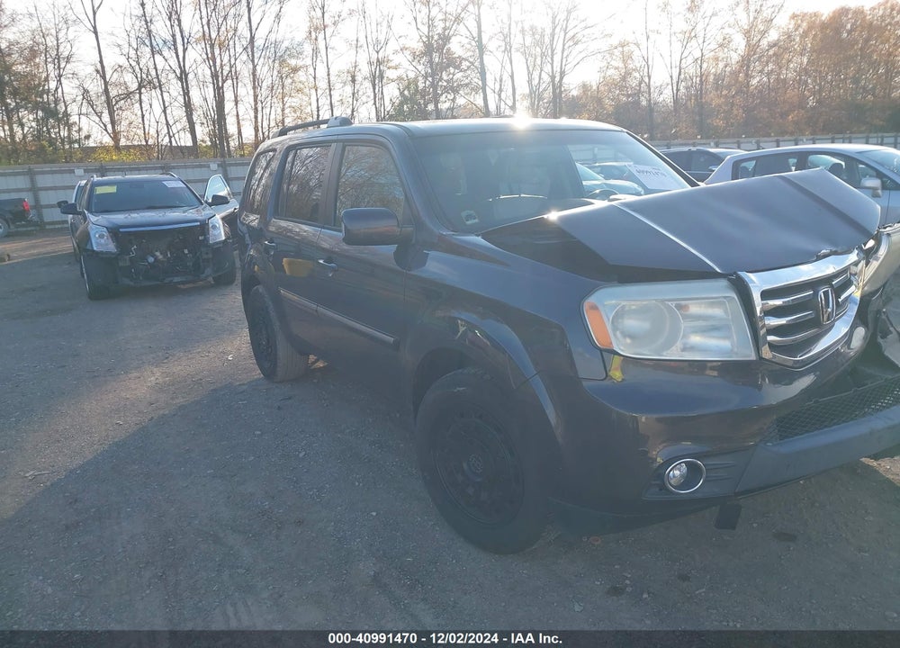 2013 HONDA PILOT TOURING VIN: 5FNYF4H94DB023994