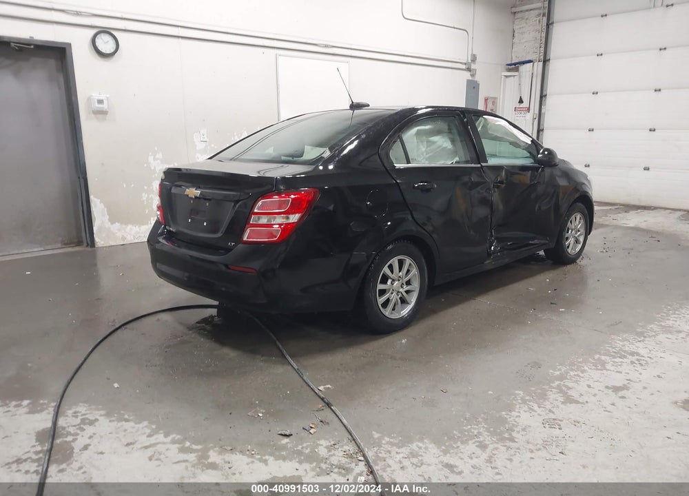 2018 CHEVROLET SONIC LT AUTO VIN: 1G1JD5SH4J4129127
