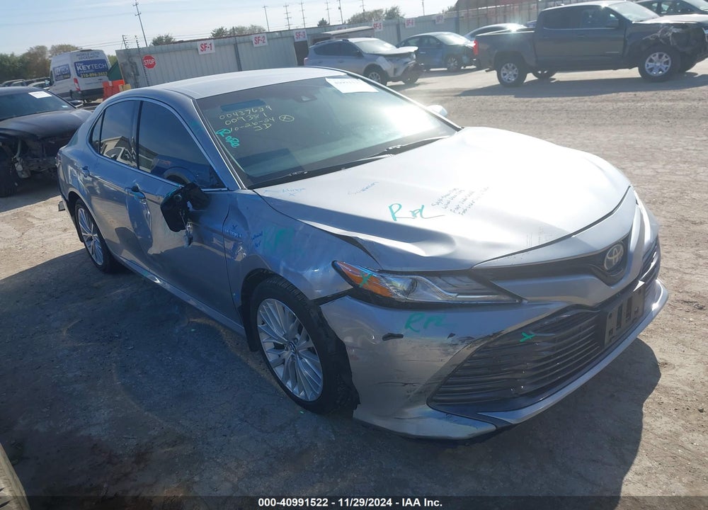 2020 TOYOTA CAMRY XLE HYBRID VIN: 4T1F31AK4LU009381