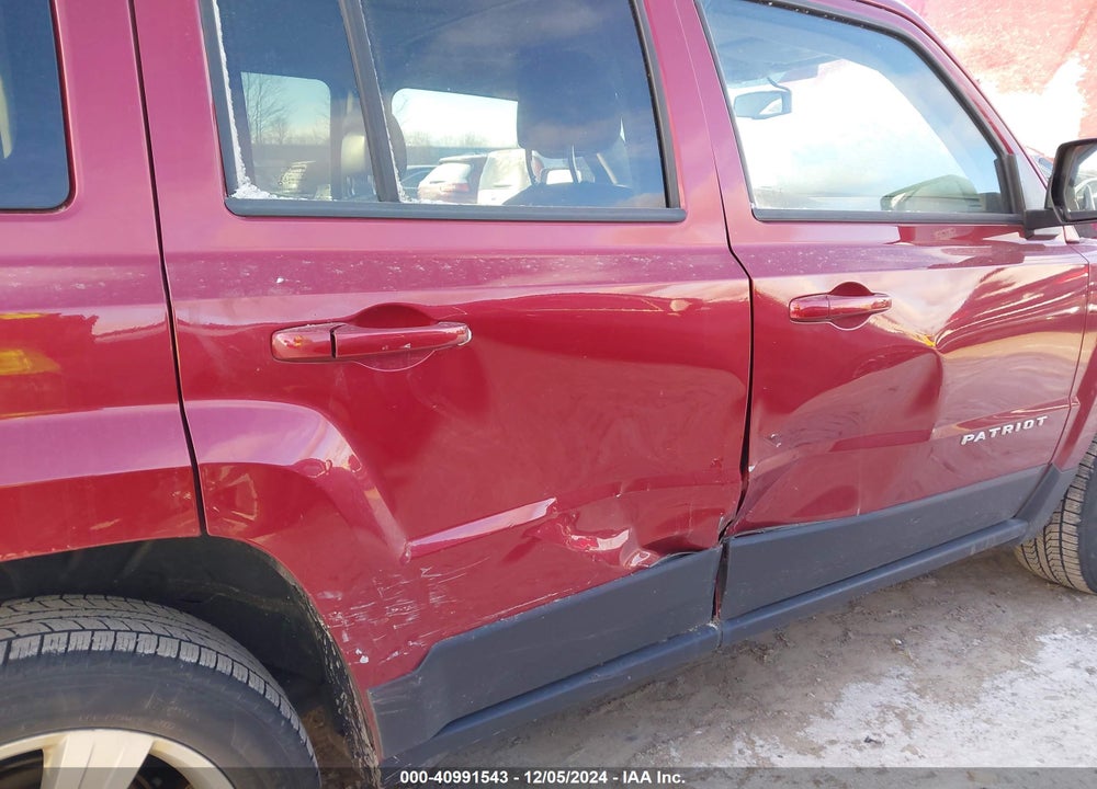 2014 JEEP PATRIOT LATITUDE VIN: 1C4NJRFB4ED810442