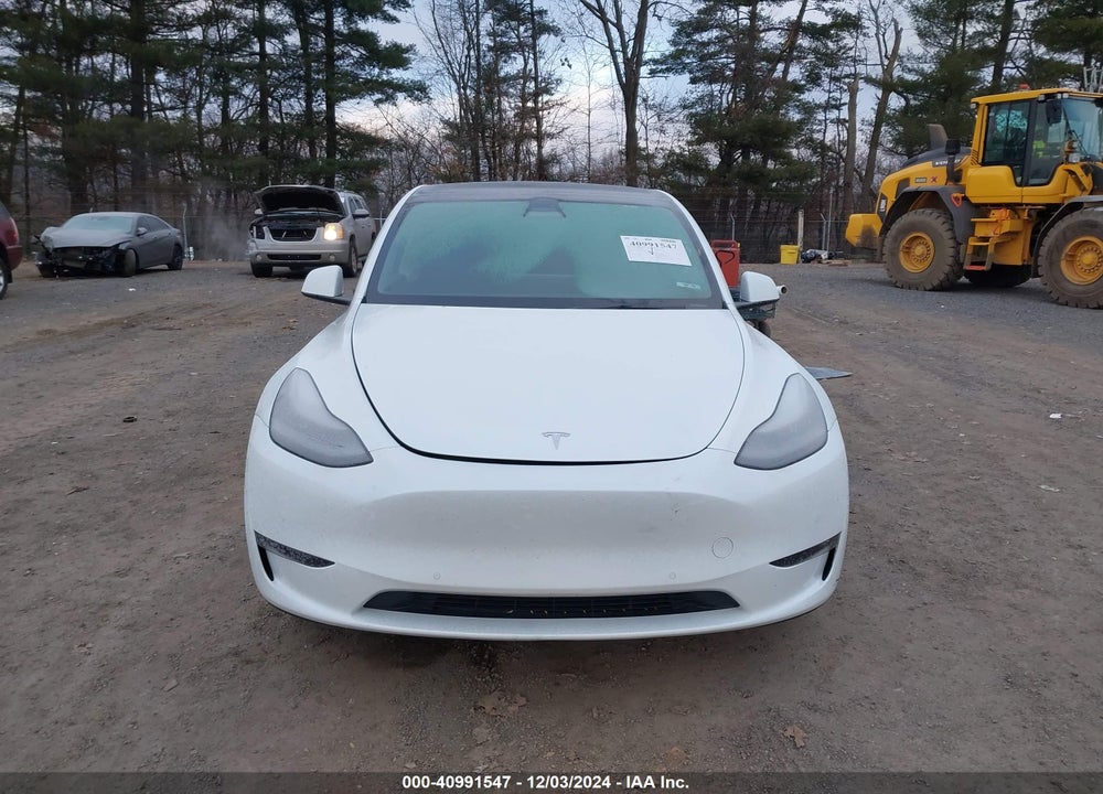 2021 TESLA MODEL Y LONG RANGE DUAL MOTOR ALL-WHEEL DRIVE VIN: 5YJYGDEE7MF202948