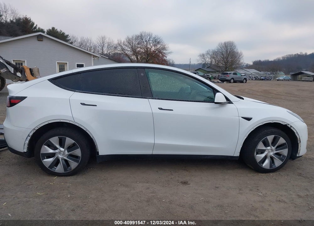 2021 TESLA MODEL Y LONG RANGE DUAL MOTOR ALL-WHEEL DRIVE VIN: 5YJYGDEE7MF202948