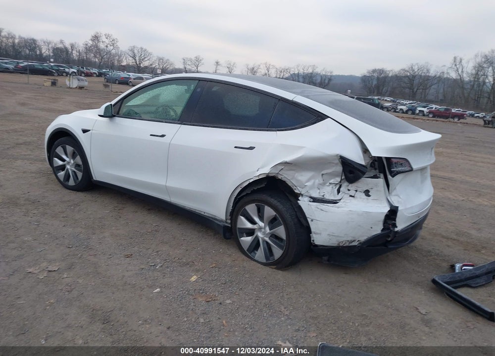 2021 TESLA MODEL Y LONG RANGE DUAL MOTOR ALL-WHEEL DRIVE VIN: 5YJYGDEE7MF202948