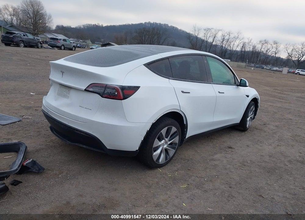 2021 TESLA MODEL Y LONG RANGE DUAL MOTOR ALL-WHEEL DRIVE VIN: 5YJYGDEE7MF202948