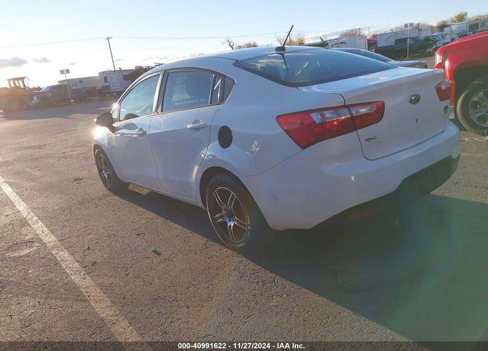 2014 KIA RIO LX VIN: KNADM4A35E6357343