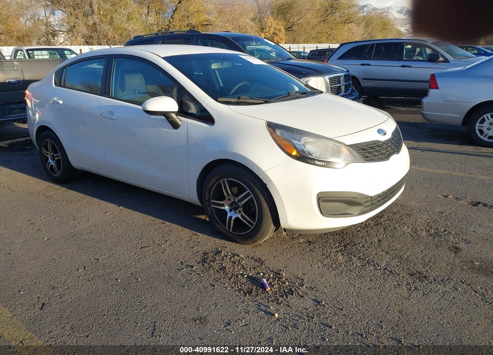 2014 KIA RIO LX VIN: KNADM4A35E6357343