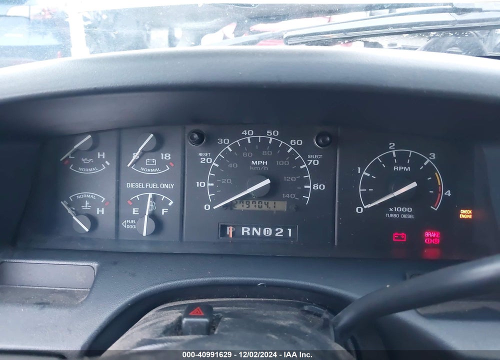 1997 FORD F-250 XL VIN: 1FTHX26F1VEA02095
