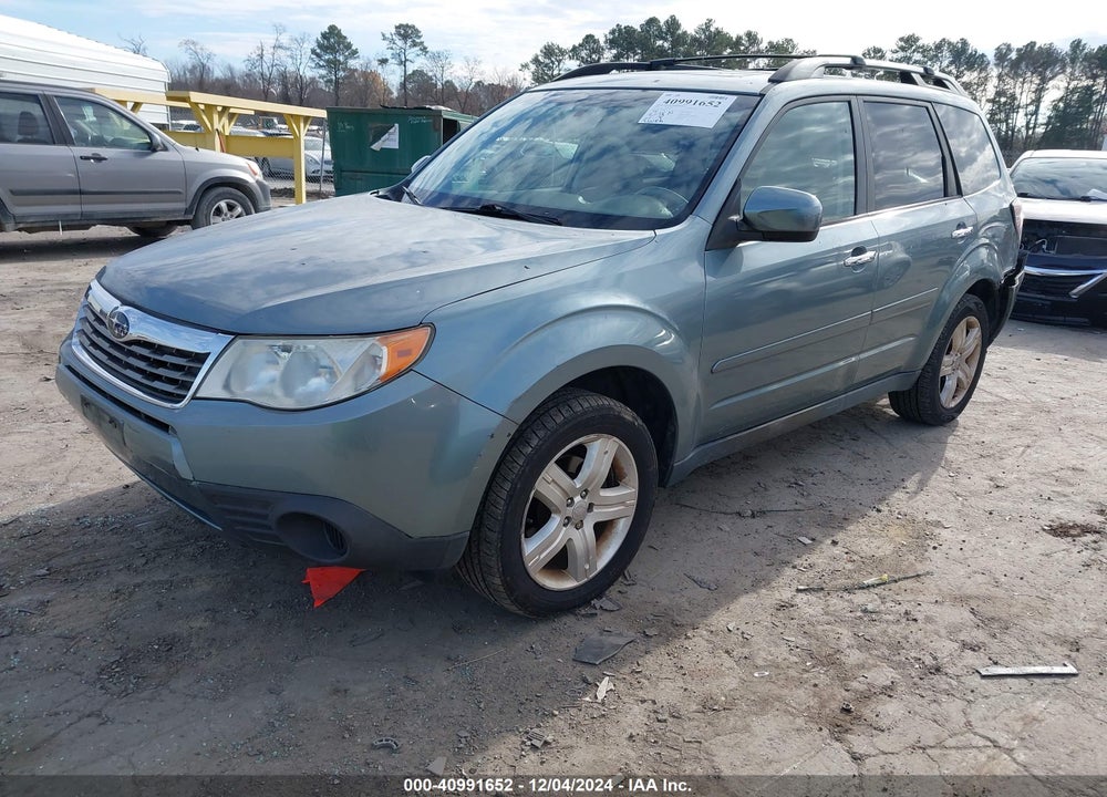 2009 SUBARU FORESTER 2.5X VIN: JF2SH63609H772535