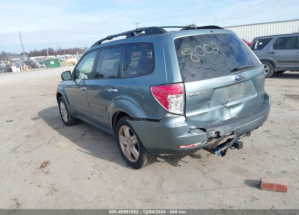2009 SUBARU FORESTER 2.5X VIN: JF2SH63609H772535