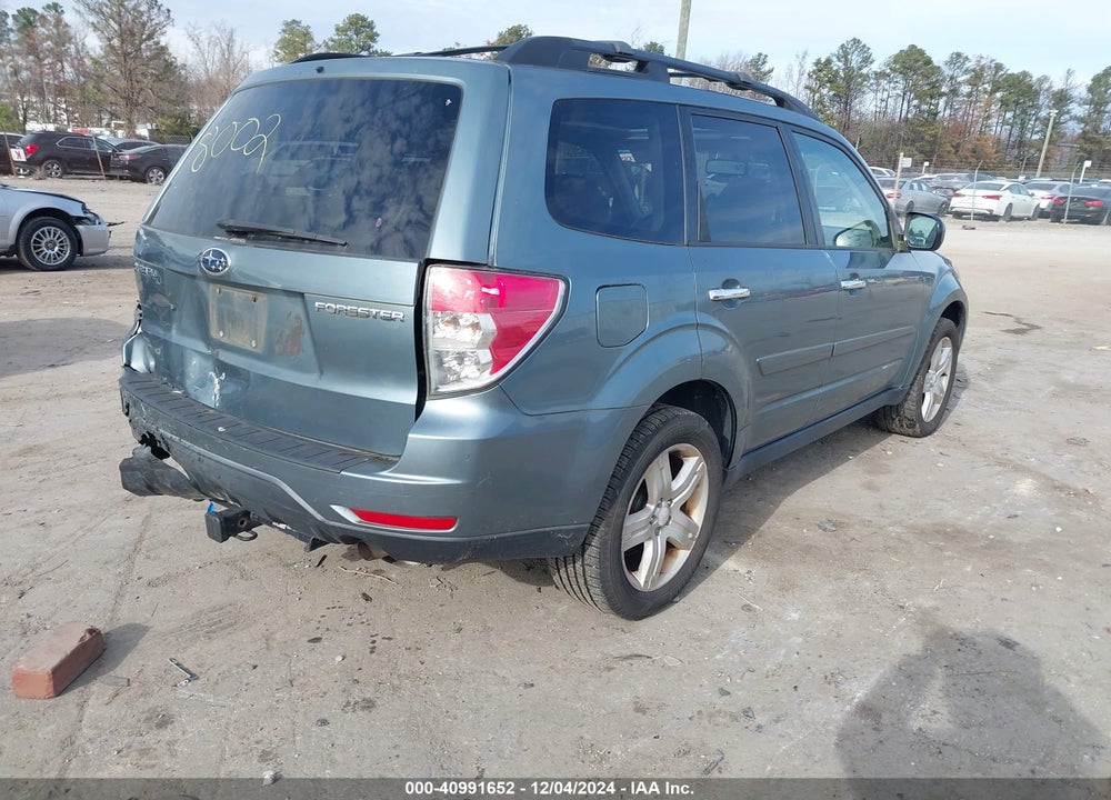 2009 SUBARU FORESTER 2.5X VIN: JF2SH63609H772535
