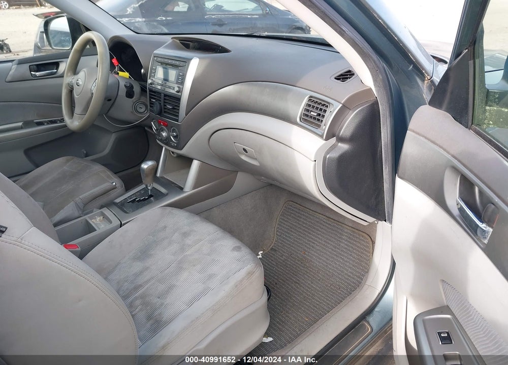 2009 SUBARU FORESTER 2.5X VIN: JF2SH63609H772535