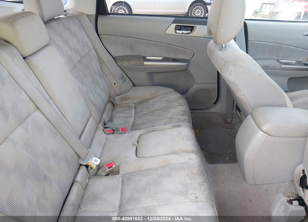 2009 SUBARU FORESTER 2.5X VIN: JF2SH63609H772535