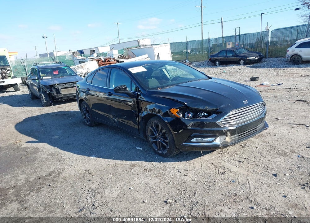 2018 FORD FUSION S VIN: 3FA6P0G75JR201361