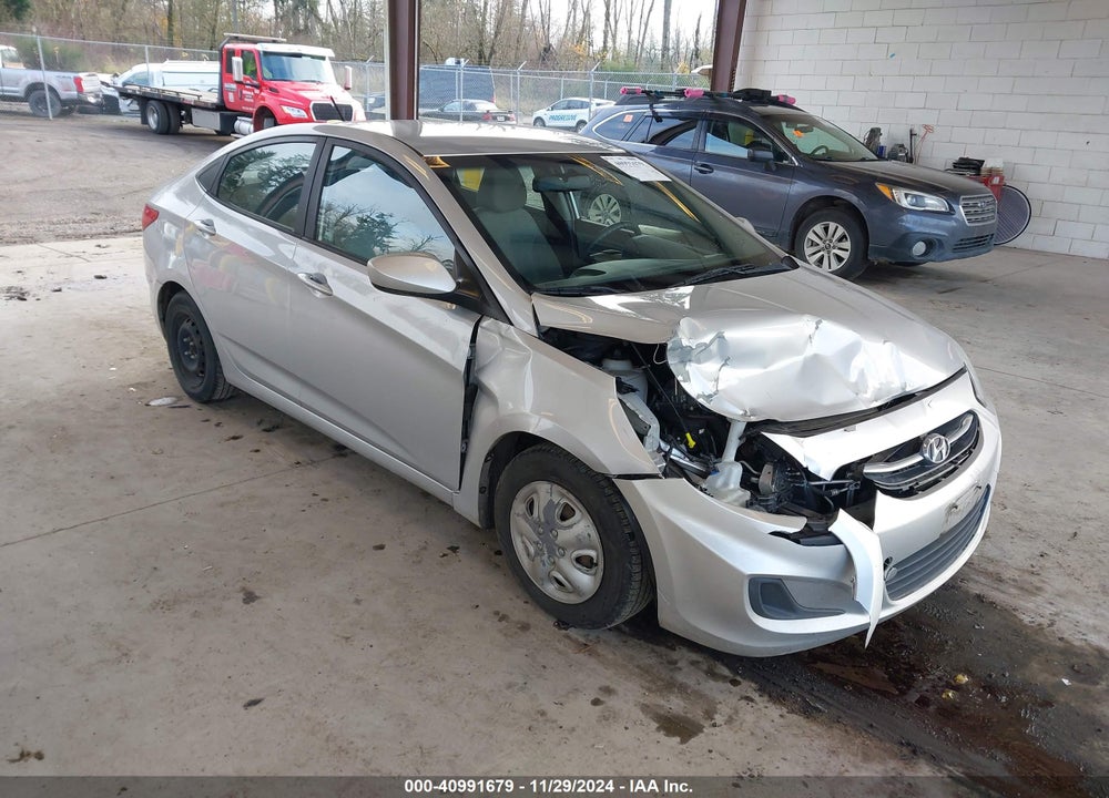 2015 HYUNDAI ACCENT GLS VIN: KMHCT4AEXFU930989