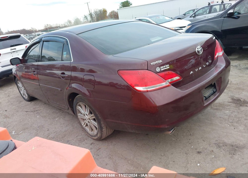 2007 TOYOTA AVALON LIMITED VIN: 4T1BK36B27U231249