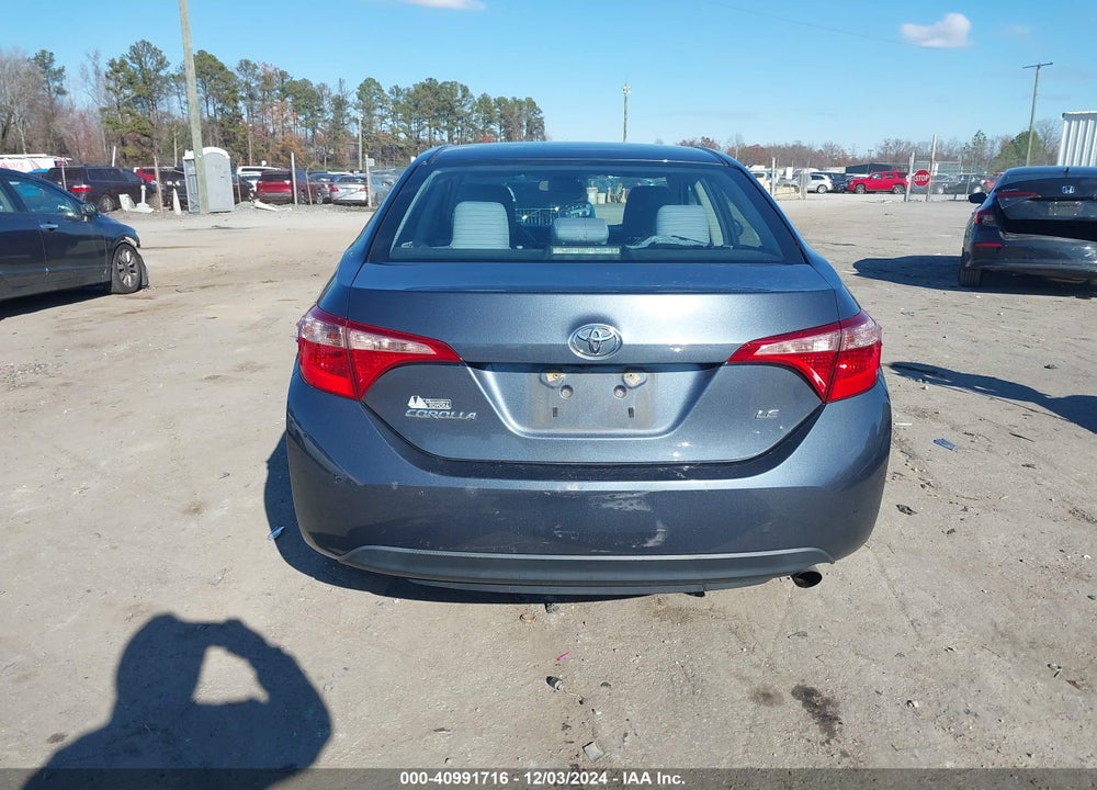 2019 TOYOTA COROLLA LE VIN: 2T1BURHE1KC191535