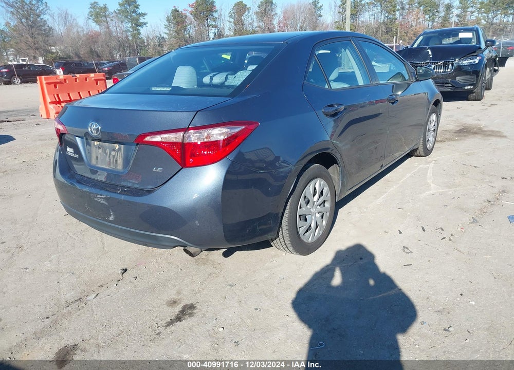 2019 TOYOTA COROLLA LE VIN: 2T1BURHE1KC191535