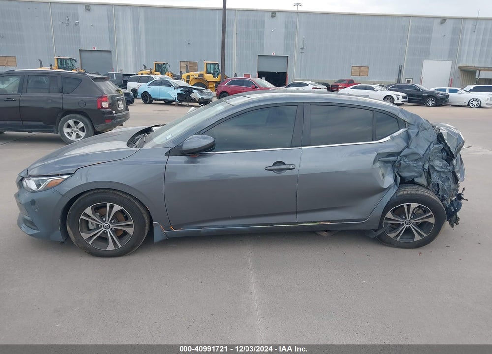 2022 NISSAN SENTRA SV XTRONIC CVT VIN: 3N1AB8CV7NY268502