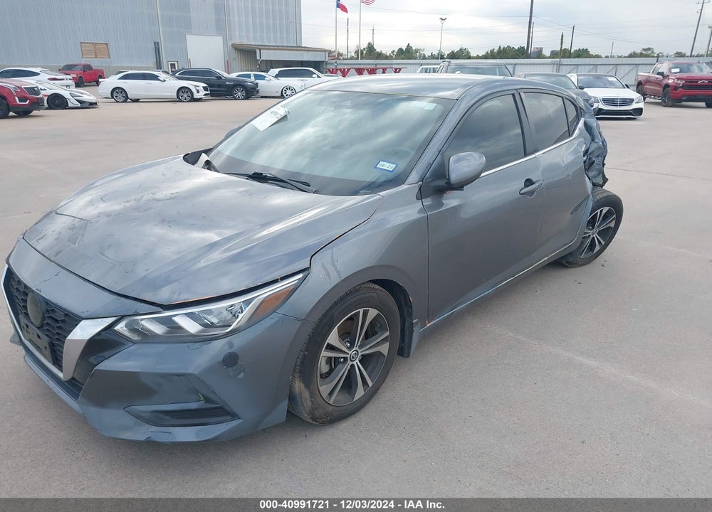 2022 NISSAN SENTRA SV XTRONIC CVT VIN: 3N1AB8CV7NY268502