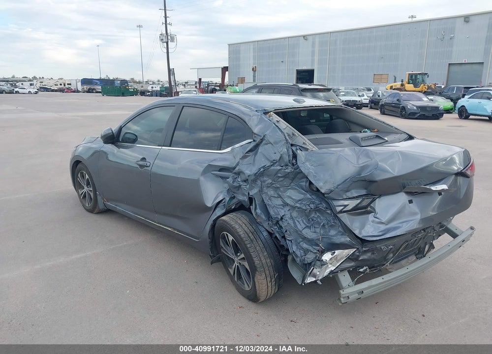 2022 NISSAN SENTRA SV XTRONIC CVT VIN: 3N1AB8CV7NY268502