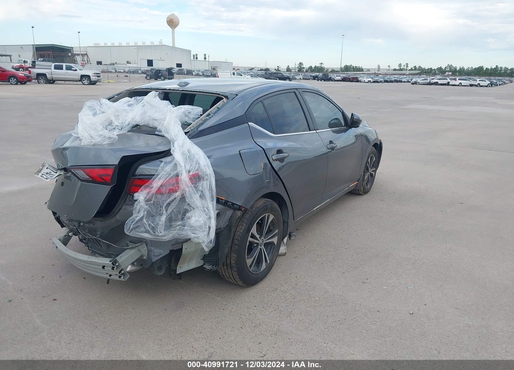 2022 NISSAN SENTRA SV XTRONIC CVT VIN: 3N1AB8CV7NY268502