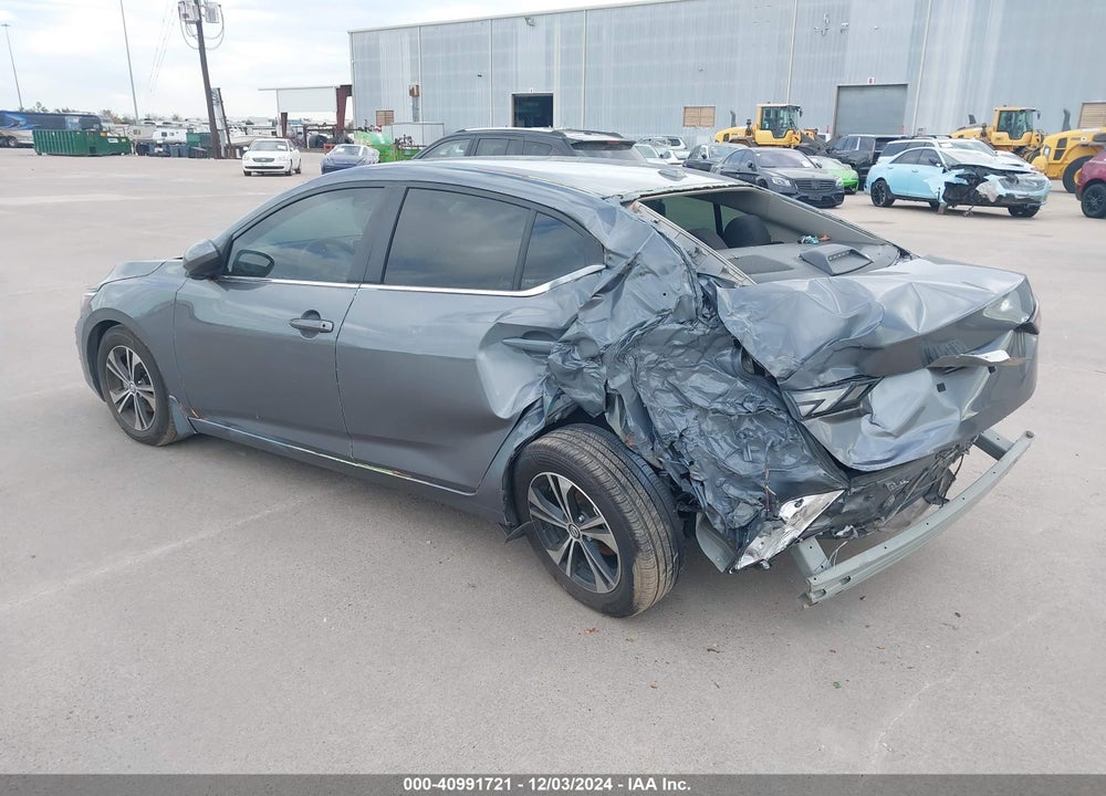 2022 NISSAN SENTRA SV XTRONIC CVT VIN: 3N1AB8CV7NY268502