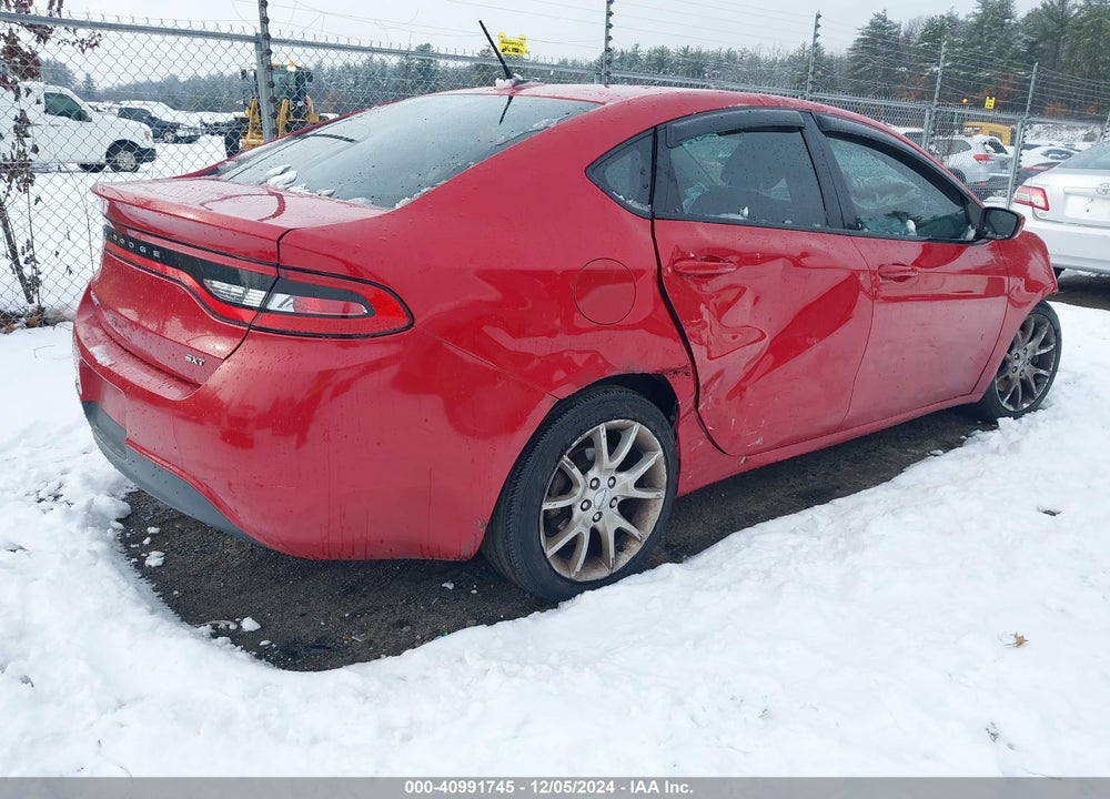 2013 DODGE DART SXT VIN: 1C3CDFBA2DD154481
