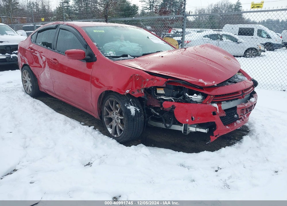 2013 DODGE DART SXT VIN: 1C3CDFBA2DD154481