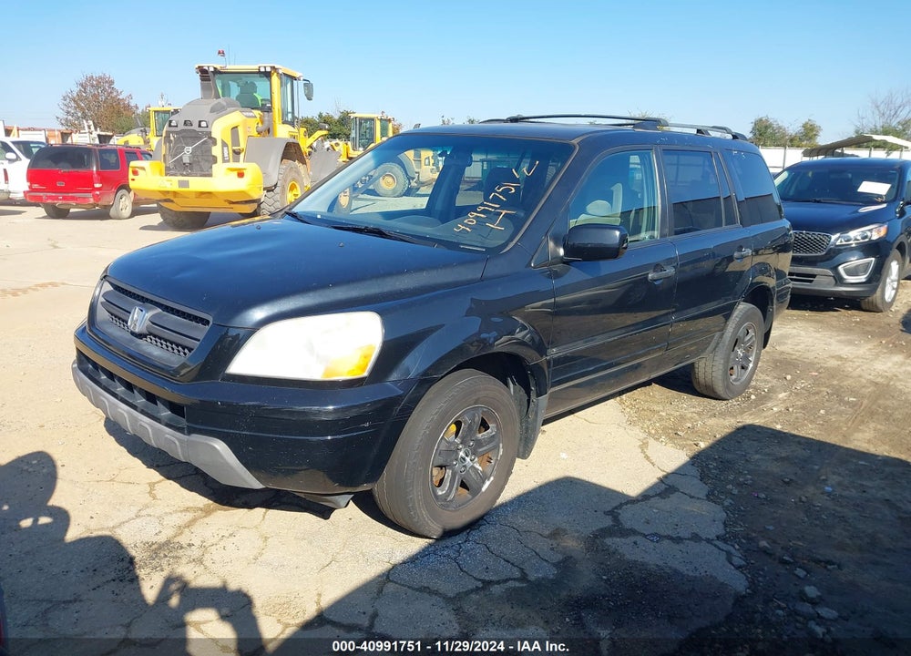 2004 HONDA PILOT EX VIN: 2HKYF18414H541971