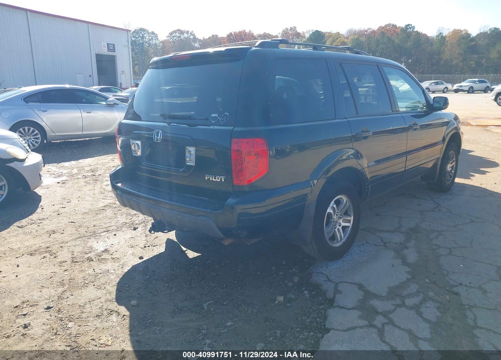 2004 HONDA PILOT EX VIN: 2HKYF18414H541971