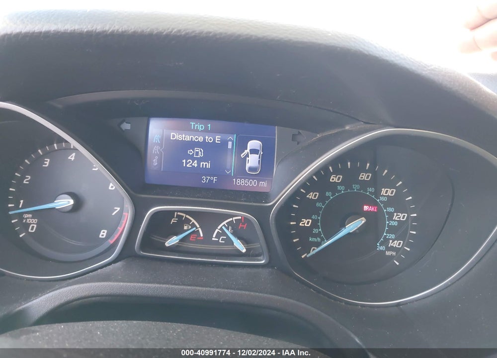 2013 FORD FOCUS SE VIN: 1FADP3F27DL244441