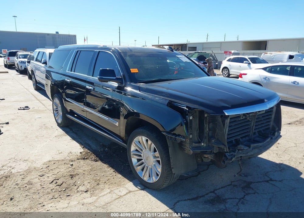 2019 CADILLAC ESCALADE ESV PLATINUM VIN: 1GYS4KKJ6KR266016