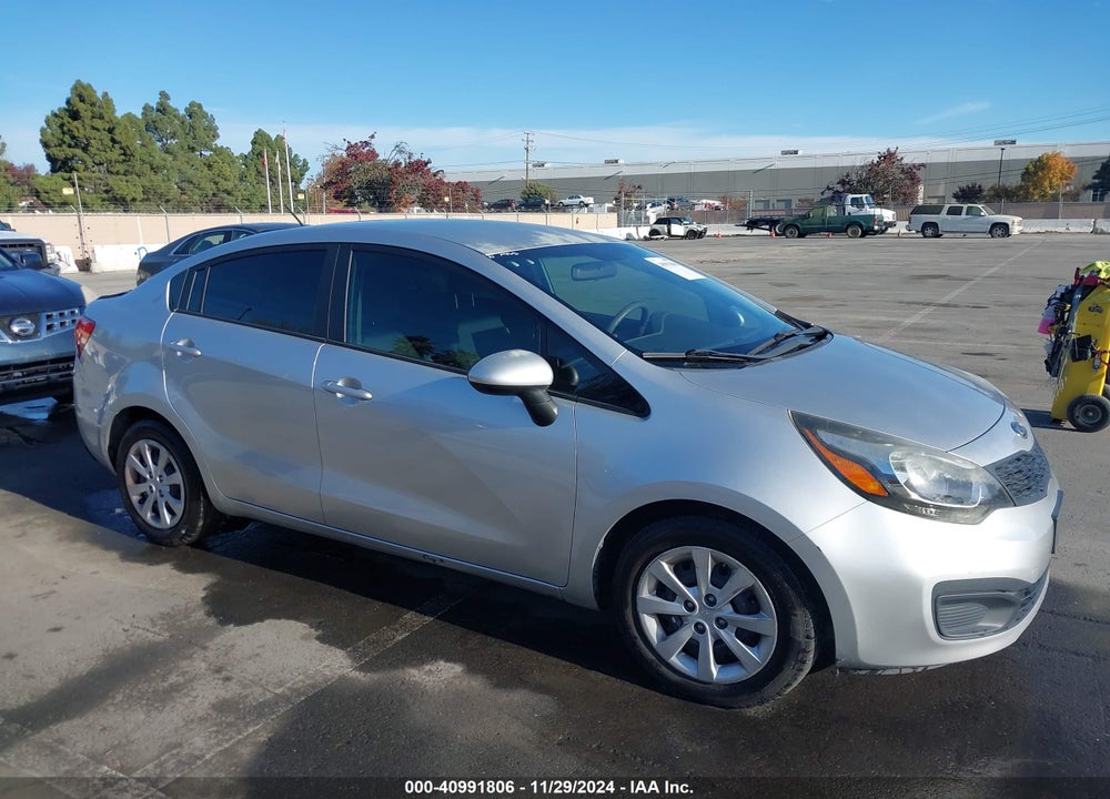 2012 KIA RIO LX VIN: KNADM4A36C6046985