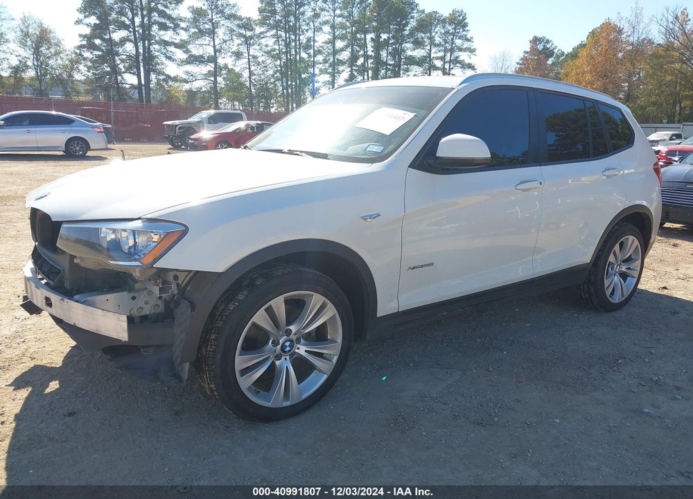 2016 BMW X3 XDRIVE28I VIN: 5UXWX9C56G0D65652