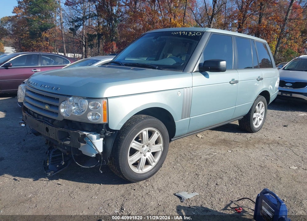 2008 LAND ROVER RANGE ROVER HSE VIN: SALME15468A267162
