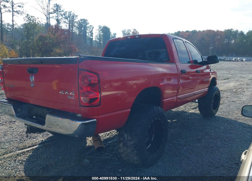 2007 DODGE RAM 1500 SLT/TRX4 OFF ROAD/SPORT VIN: 1D7HU18N07S159439