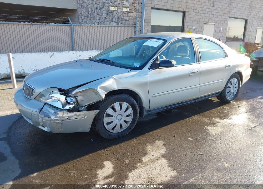2005 MERCURY SABLE GS VIN: 1MEFM50U15A608480